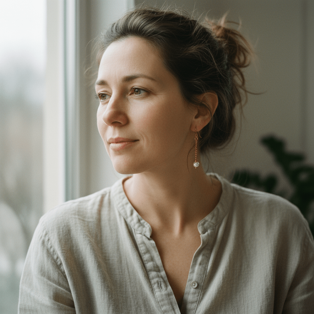 Copper Twist Earrings - Sharp Candid