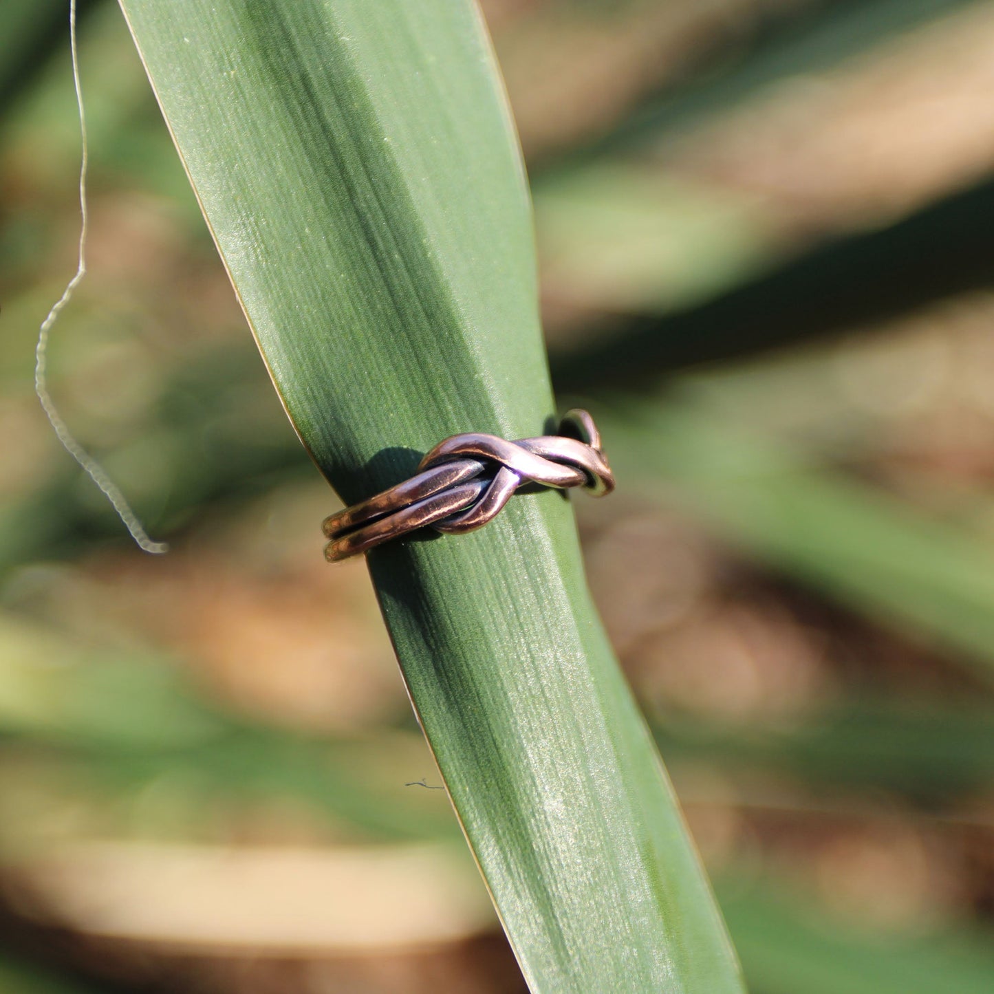 His or Hers Solid Copper Handmade Rings