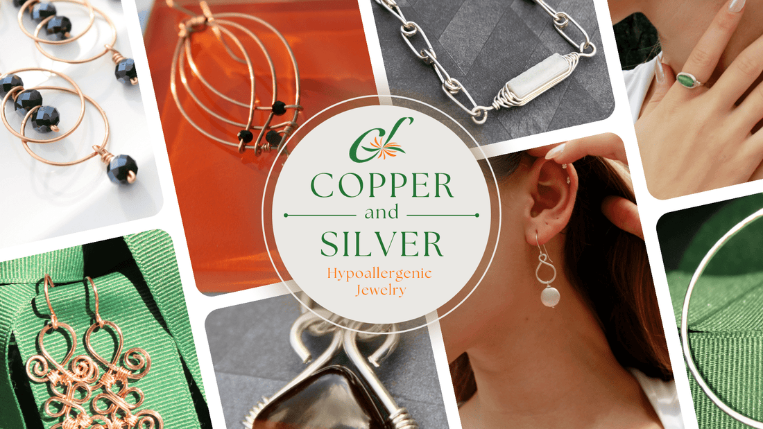 Hypoallergenic Jewelry: Why Sterling Silver and Copper Are Great Options