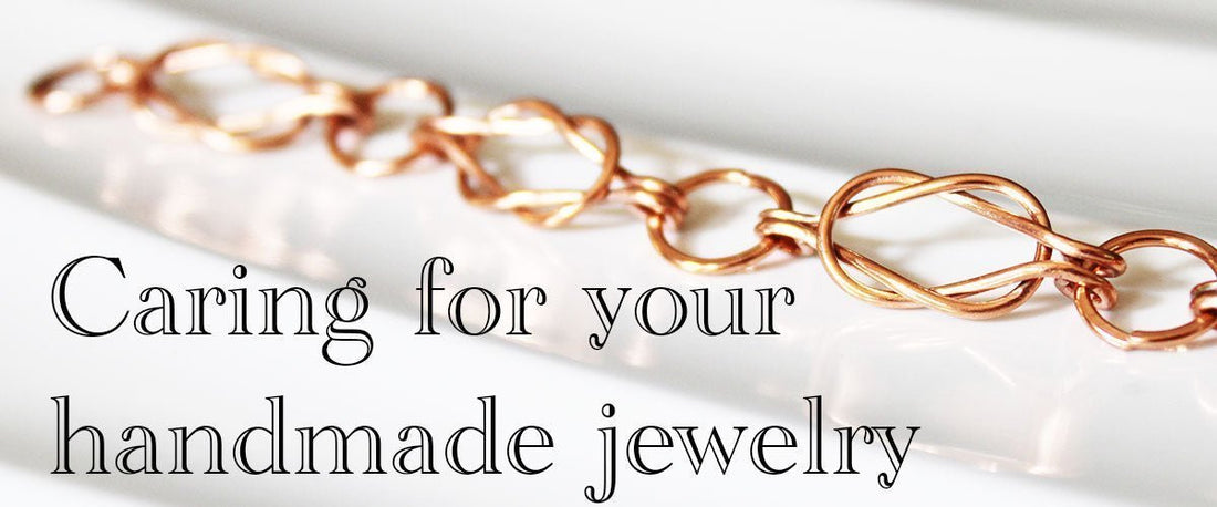 how to. maintain your copper and silver jewelry