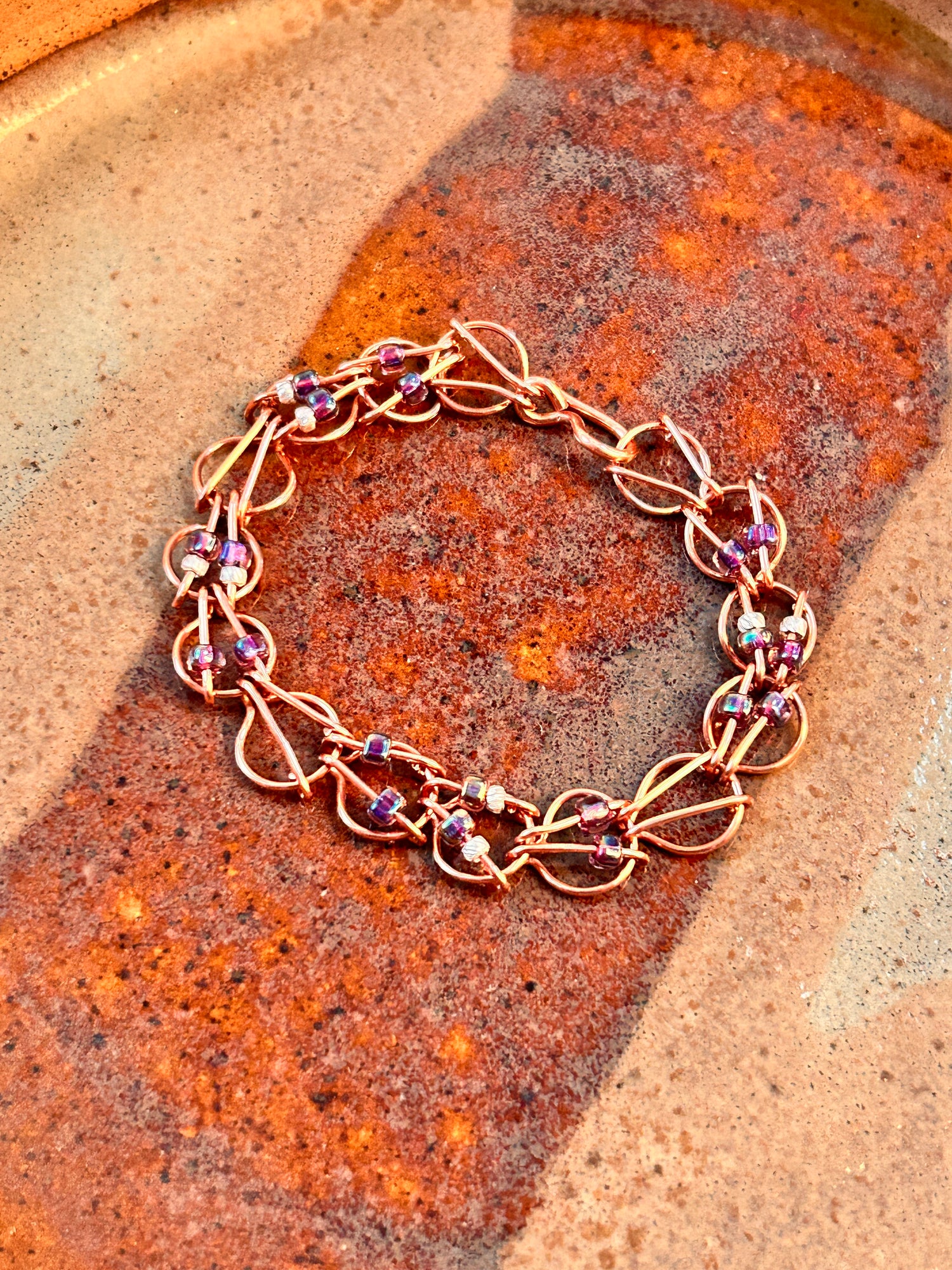 explore handmade silver and copper bracelets by carrie foscato design made in the USA