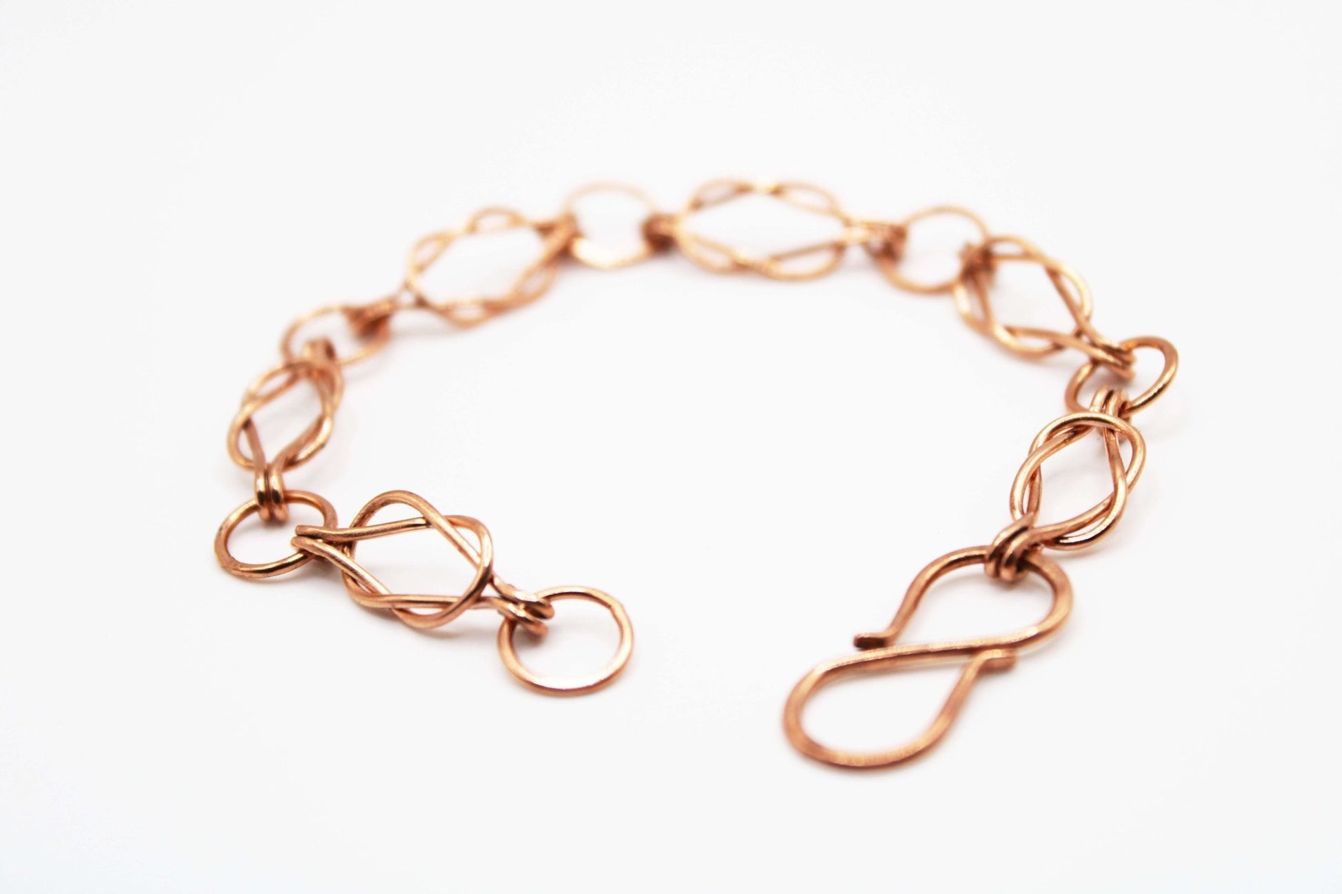 Lover's Knot Copper Bracelet