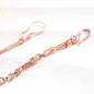 Nautical Copper Bar Link Bracelet – Handmade Wearable Art