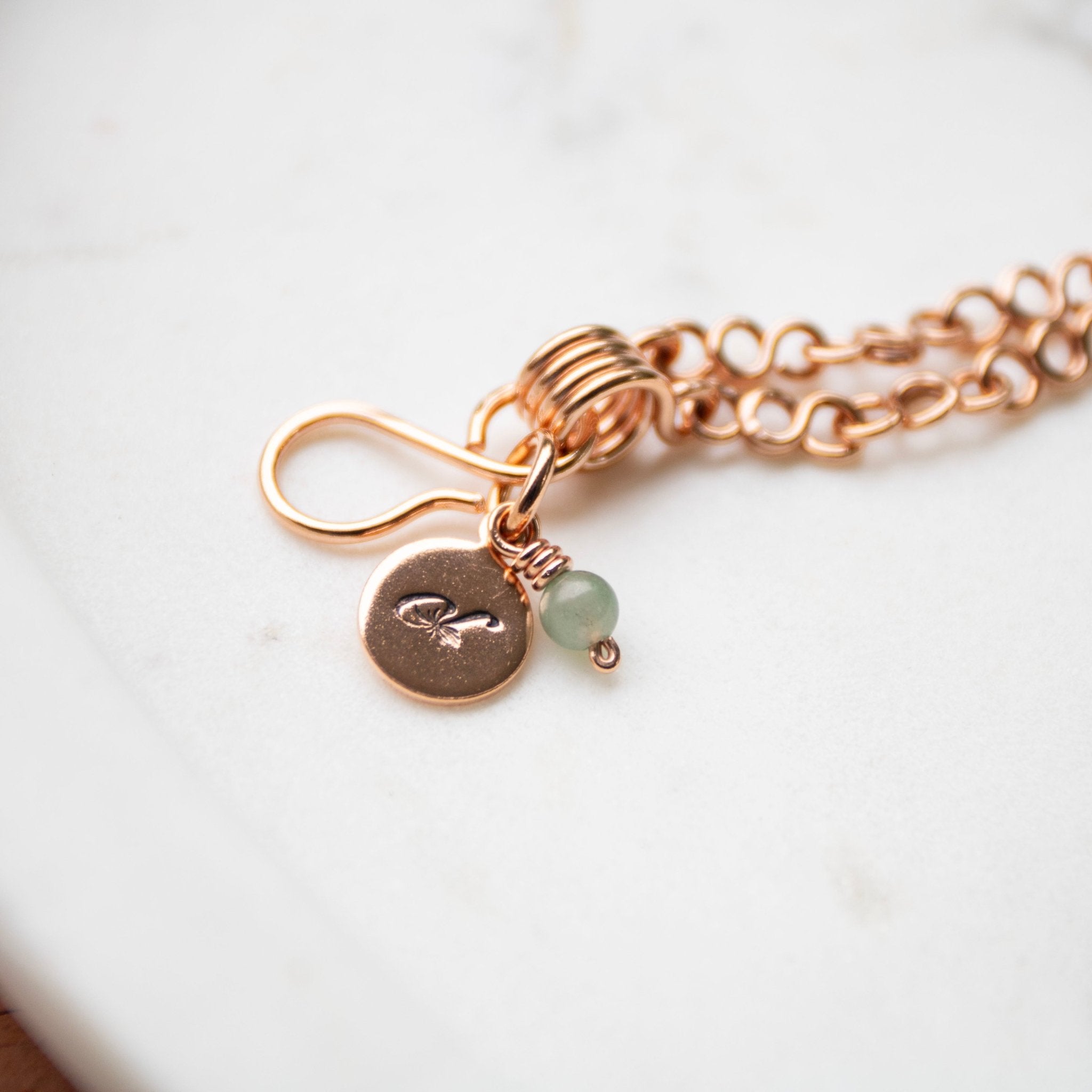 Double Layer Wire Wrapped Copper Bracelet | Made in USA – Carrie