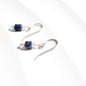 Darling Dangle Labradorite Crystal Sterling Silver Earrings