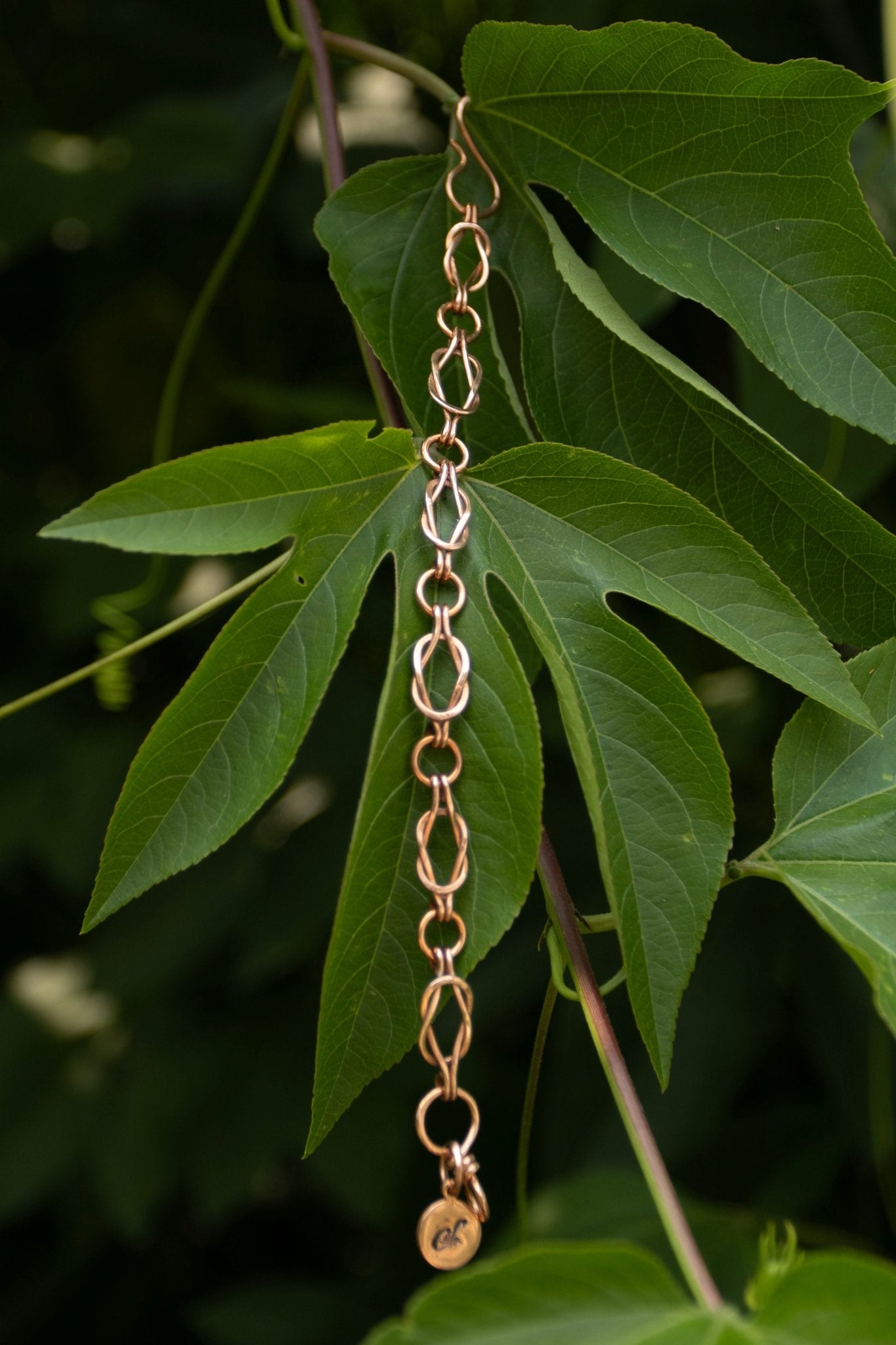 Lover's Knot Copper Bracelet