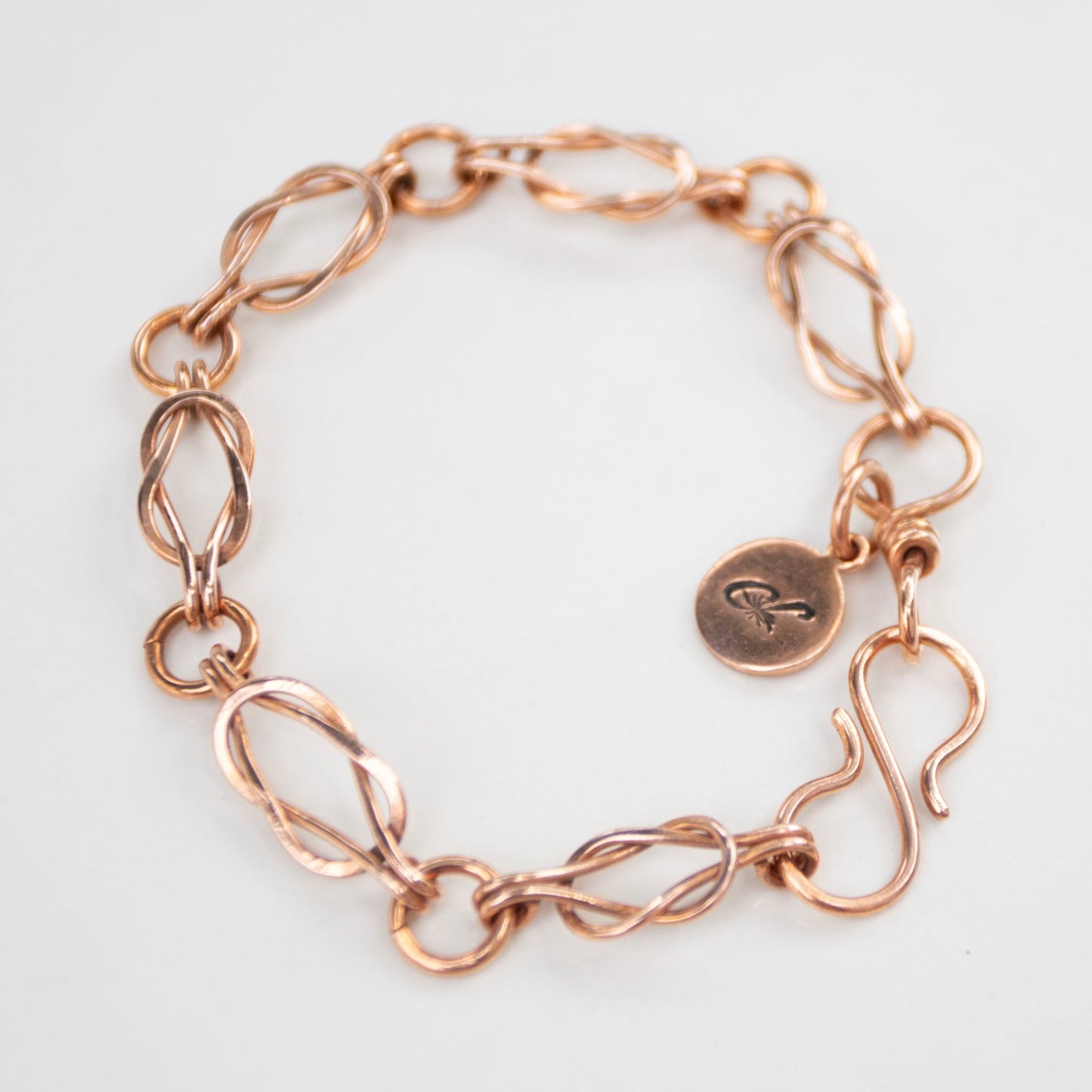 Lover's Knot Copper Bracelet