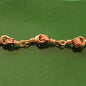 mini coil copper wire wrapped bracelet handmade in usa carrie foscato design
