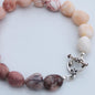 Peruvian Pink Opal Nugget Bracelet