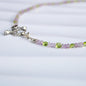 Rose Path • Pink Amethyst & Peridot Layering Necklace - Carrie Foscato Design artisanal beaded