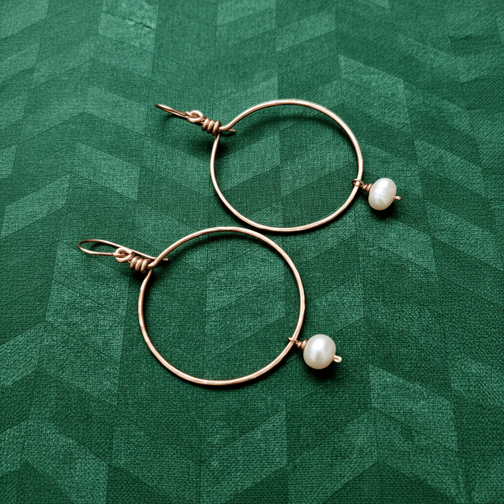 Flat lay dark green background